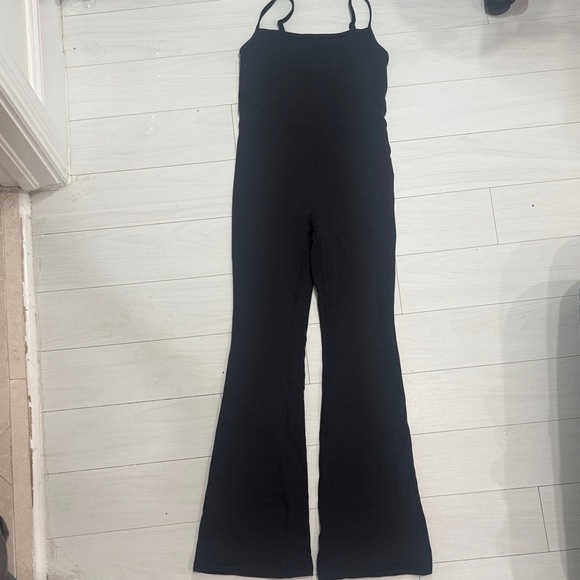 Aritzia Black Flared Jumpsuit - Picture 1 of 3